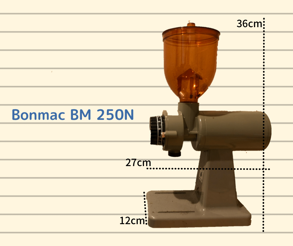 BONMAC ボンマック コーヒーミル ブラック BM-250N
